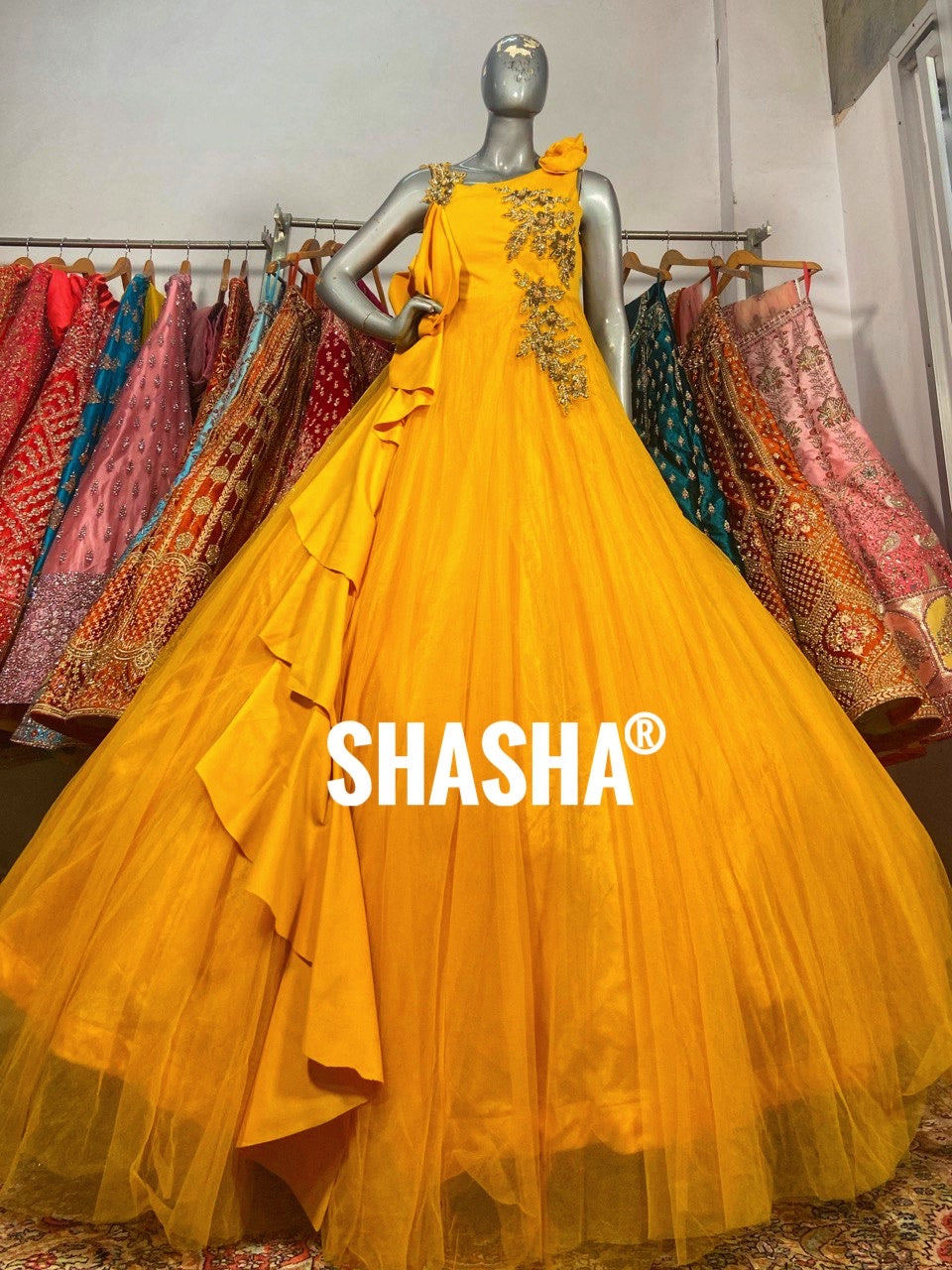 Beauty Of Sun Gown By Shasha