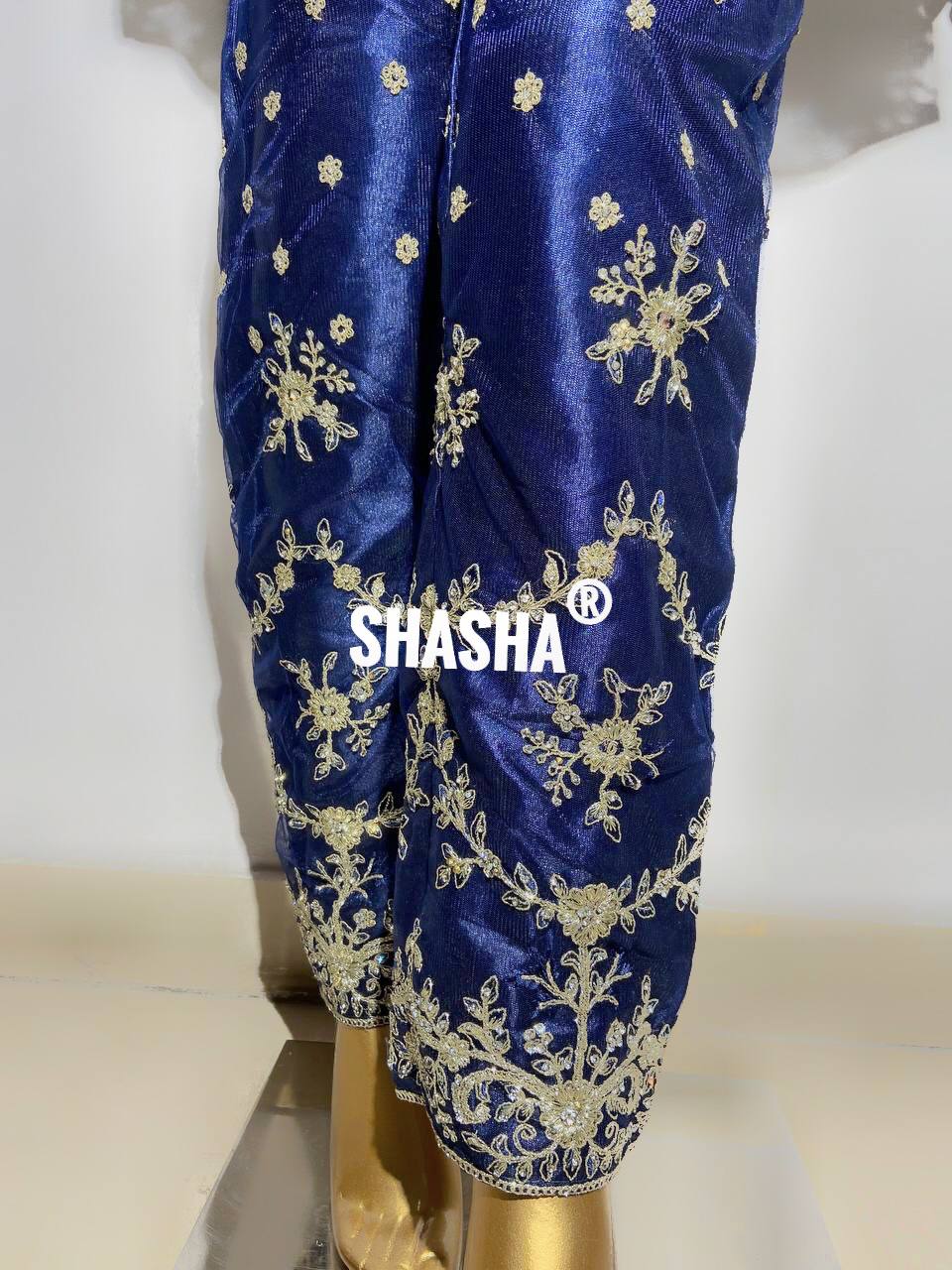Shahi Libaz Version 2 Indo Western Blue Dress
