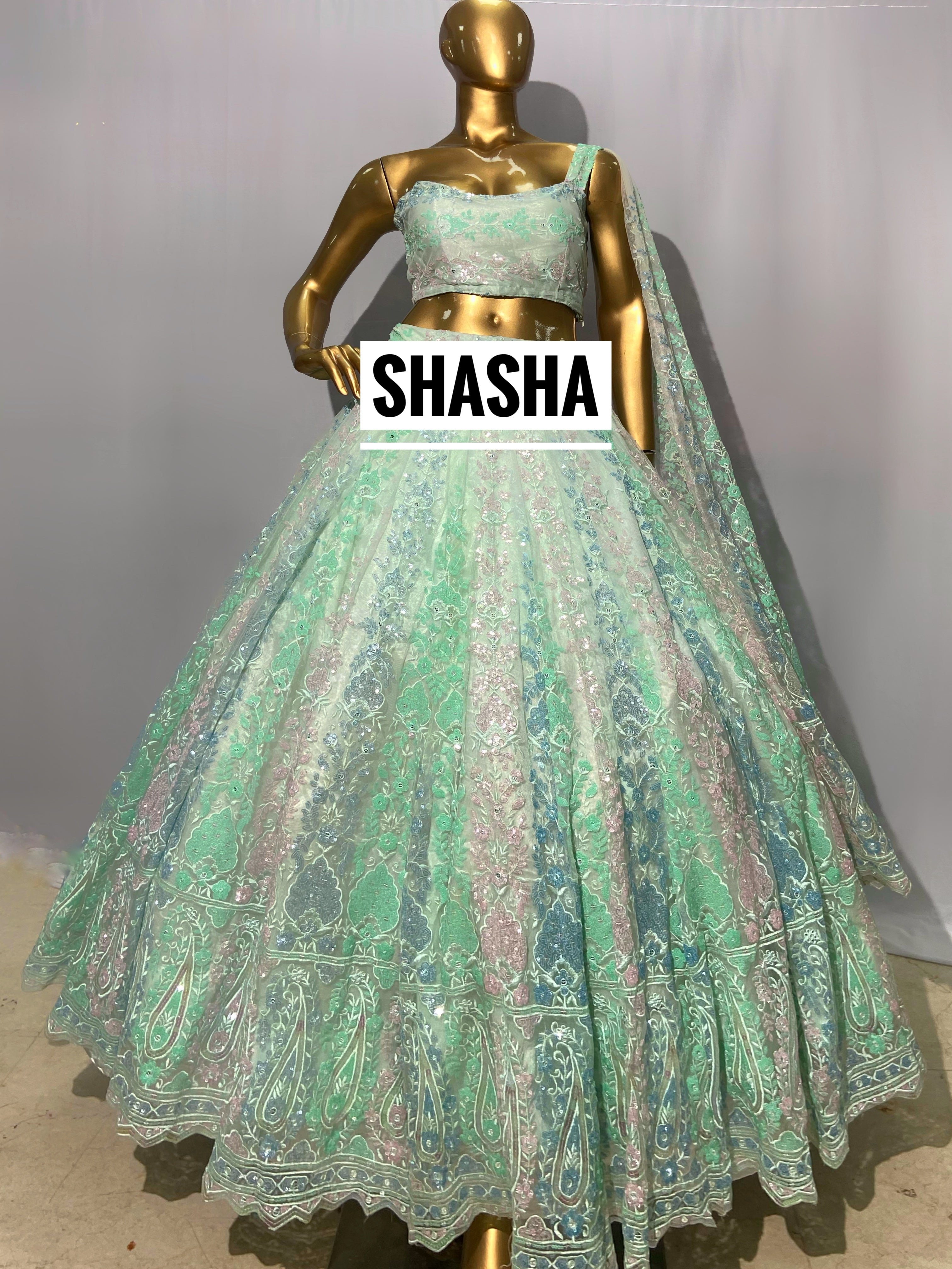 Shasha Bridal Lehenga | chapalapmc.com