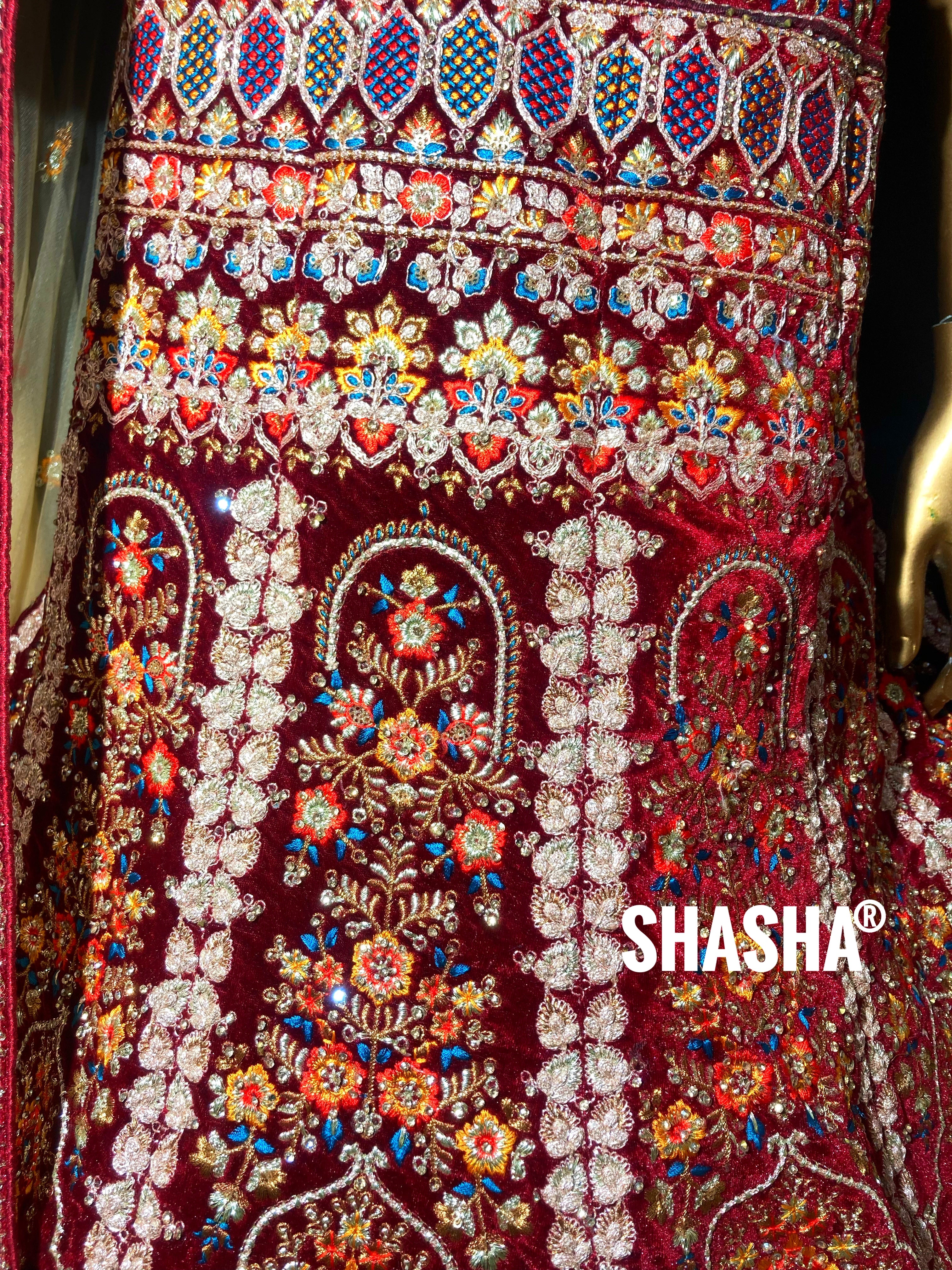 Taj Mahal Bridal Lehenga