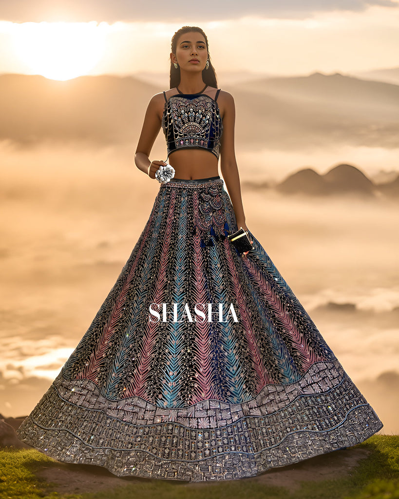 Shasha bridal sale lehenga with price