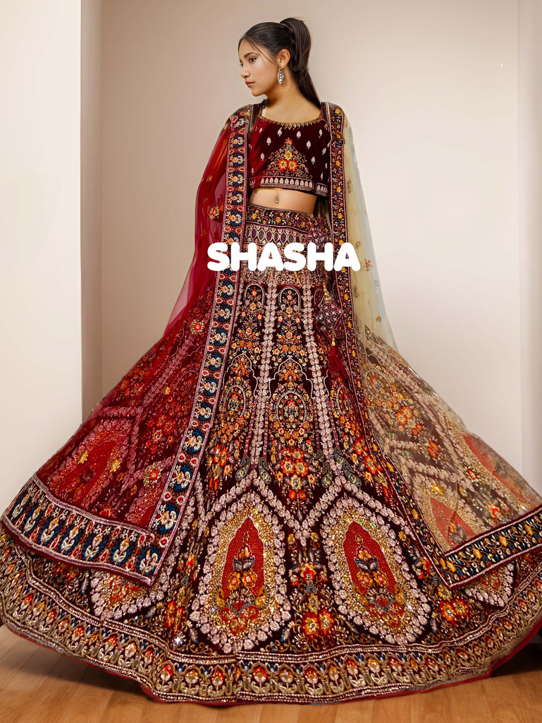 Shasha shop lehenga online