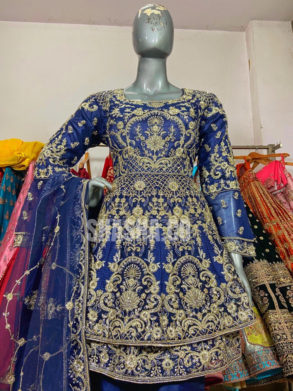 Blue Libaz Dress